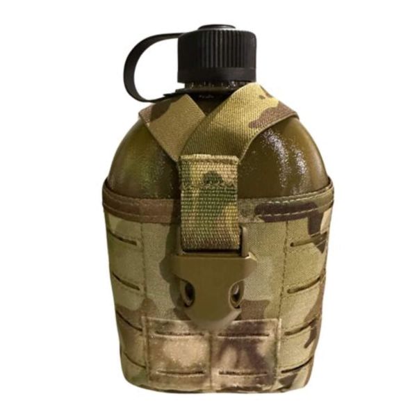 Фляга GONGTEX с чехлом  Молле,  цвет Multicam