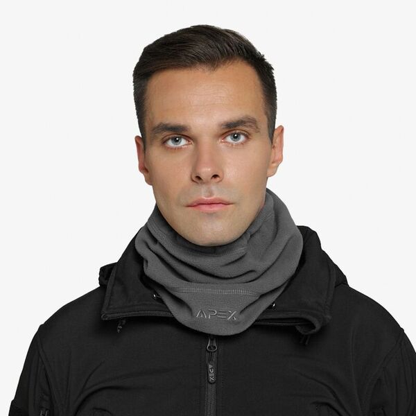 Бафф флисовый APEX, цвет Grey