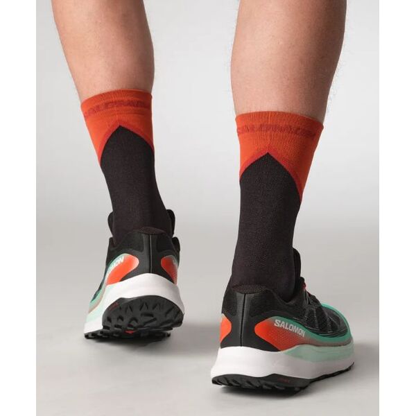 Кроссовки Ultra Glide 2 Salomon, цвет Black/Electric Green