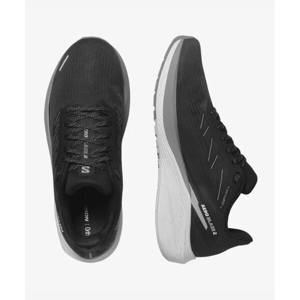Кроссовки Aero Blaze 2 Salomon, цвет Black/Sharkskin