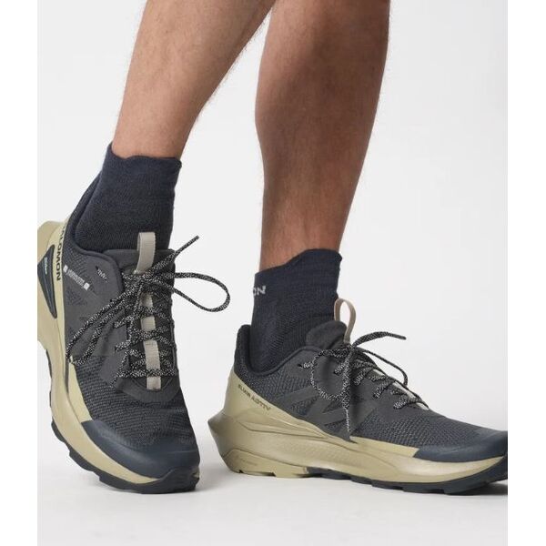 Кроссовки Elixir Activ Salomon, цвет Carbon/Slate Green