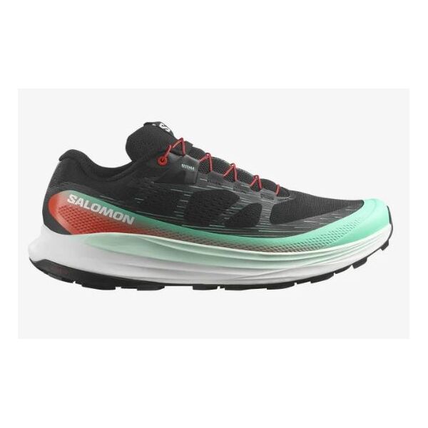 Кроссовки Ultra Glide 2 Salomon, цвет Black/Electric Green