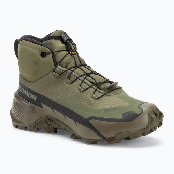 Ботинки Cross Hike Tracker GTX Salomon, цвет Ranger Green/Earth Brown