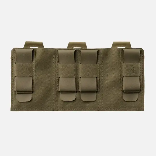 Тройной плоский подсумок под магазины