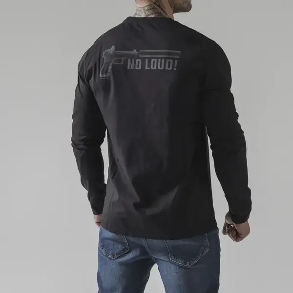 Лонгслив No Loud!