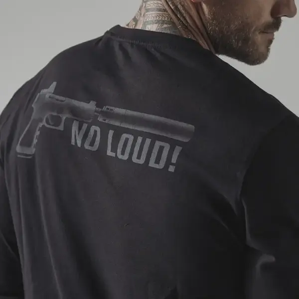 Лонгслив No Loud!