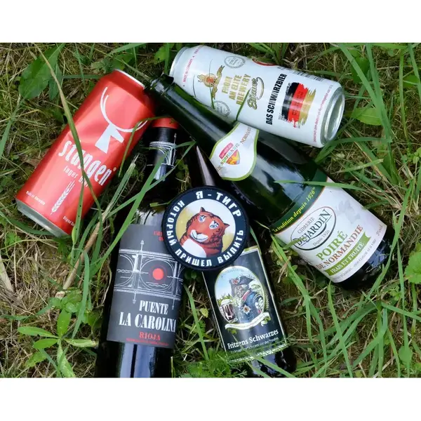 Нашивка, патч "Тигр который пришел выпить" тактическая с липучкой.