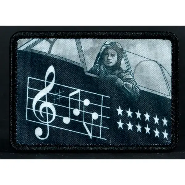 Нашивка, патч "Будем жить!" с липучкой.