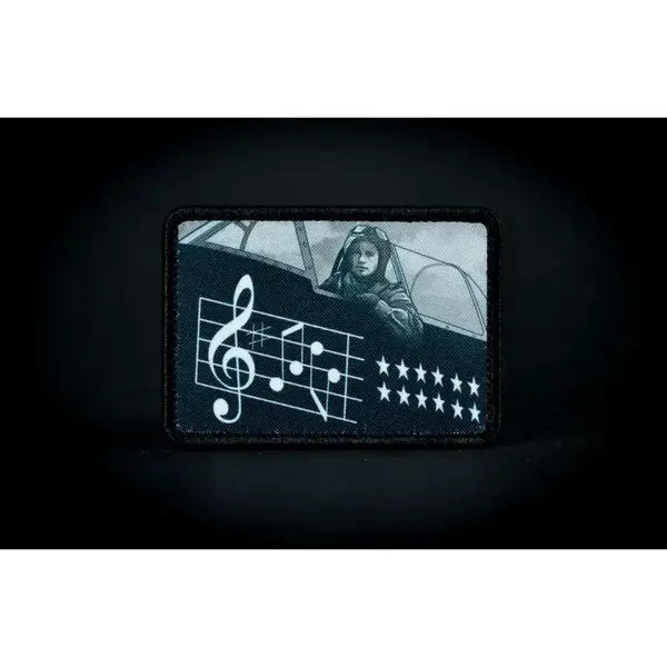 Нашивка, патч "Будем жить!" с липучкой.