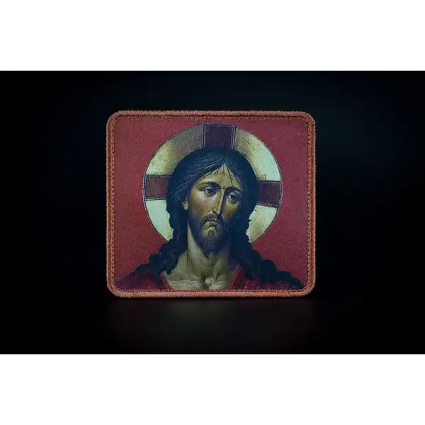 Нашивка, патч "Спас Нерукотворный" тактическая с липучкой.