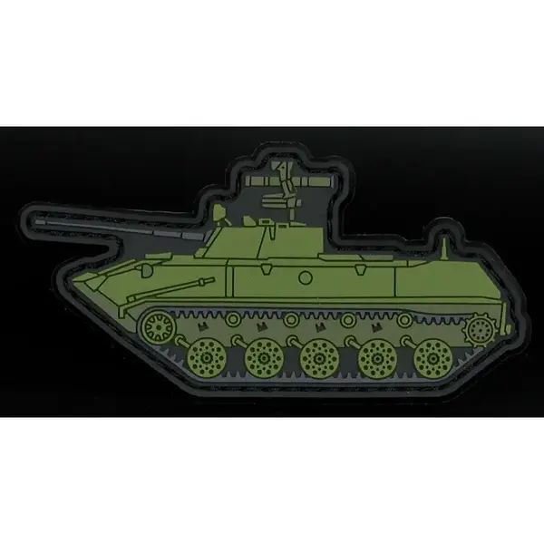 Нашивка, патч "БМД-2" ПВХ тактическая с липучкой.