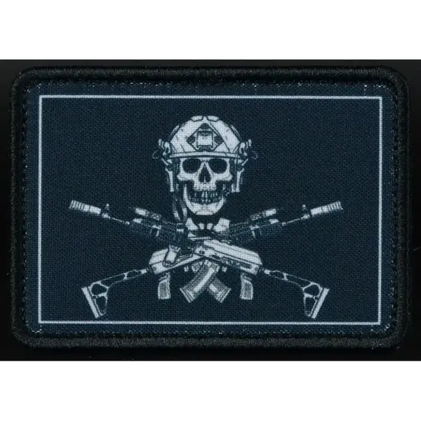 Нашивка, патч "Russian Roger" тактическая с липучкой."