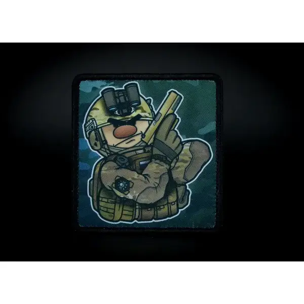 Нашивка, патч "Мастер" тактическая с липучкой.