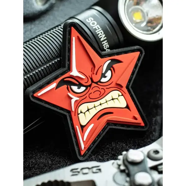 Зd ПВХ патч "Пролетарский гнев".