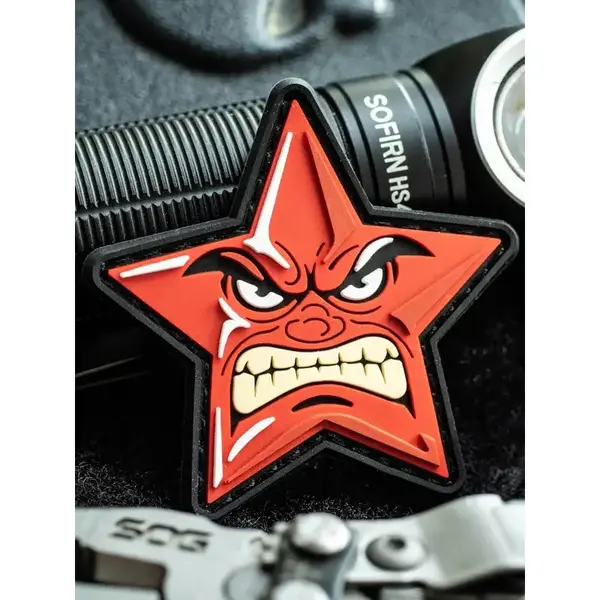 Зd ПВХ патч "Пролетарский гнев".