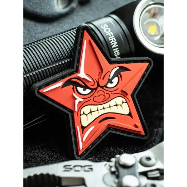 Зd ПВХ патч "Пролетарский гнев".