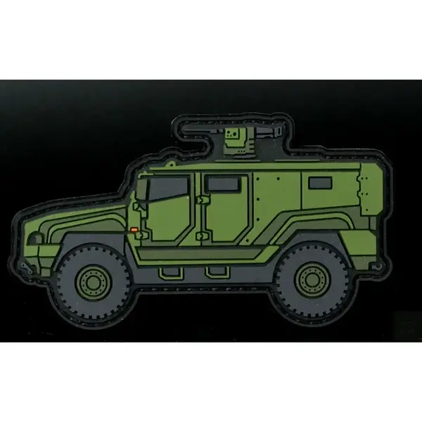 Нашивка, патч "Урал ВПК" тактическая с липучкой.