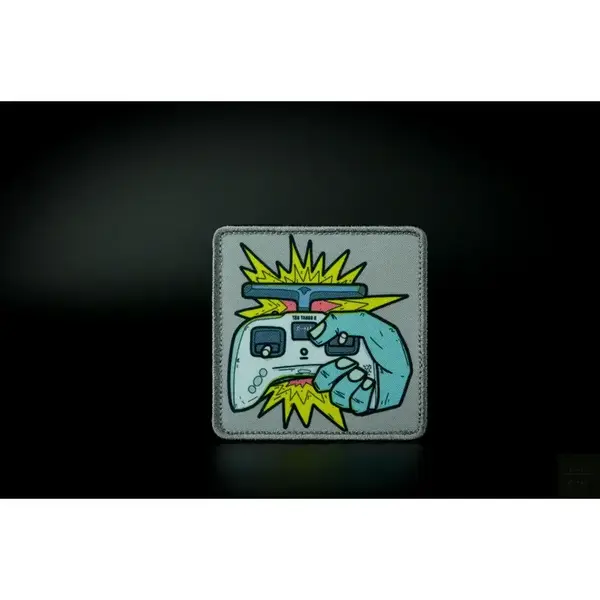 Нашивка, патч "Lost Control" от Корпуса Вышивания.