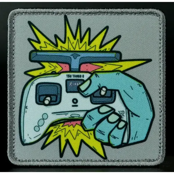 Нашивка, патч "Lost Control" от Корпуса Вышивания.