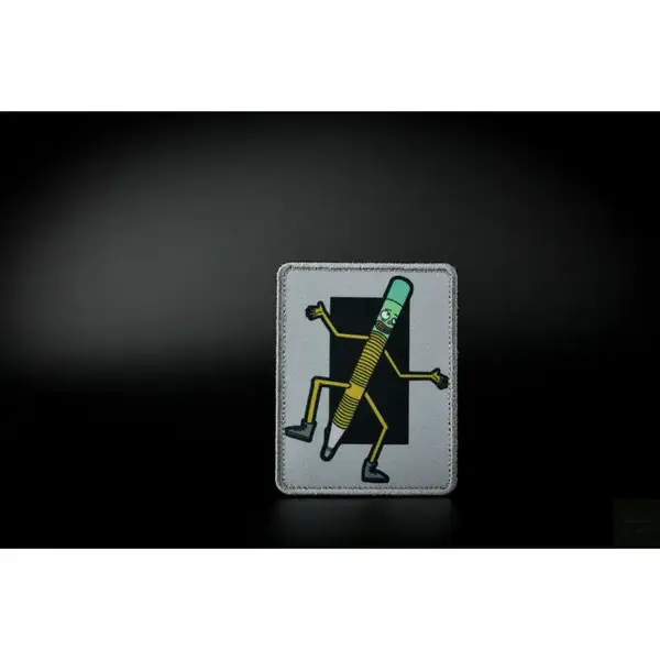 Нашивка, патч "Карандаш Шурик" от Корпуса Вышивания.