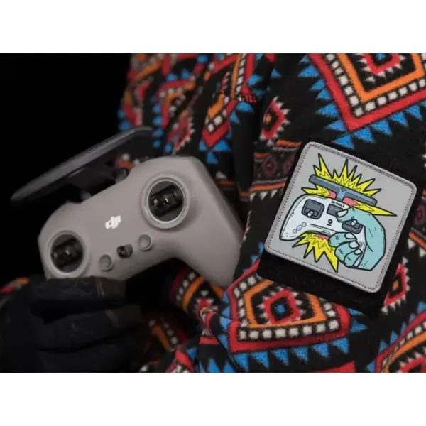 Нашивка, патч "Lost Control" от Корпуса Вышивания.