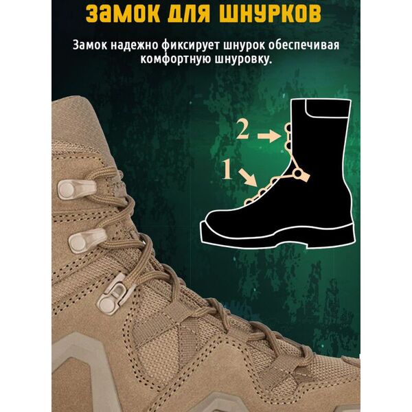 Ботинки LOWA Zephyr MK2 GTX Mid Coyote OP