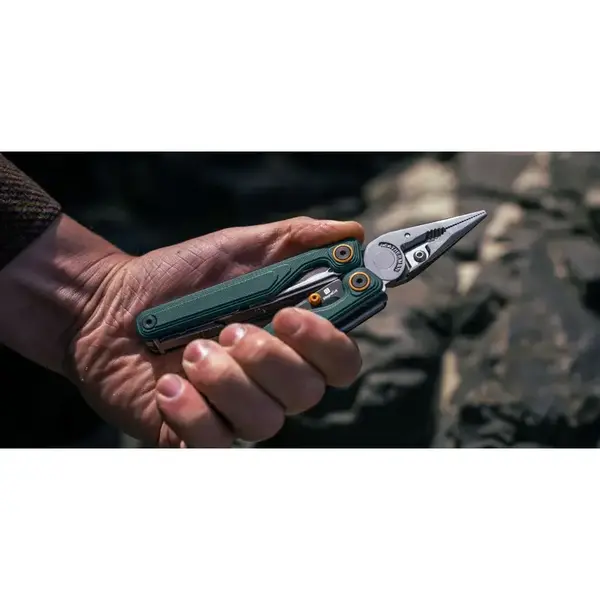 Мультитул с плоскогубцами LEATHERMAN Wave Alpha Cascadia 16 инстр., 7,4/10,2 см