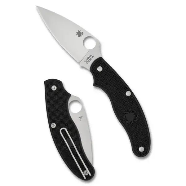Складной нож SPYDERCO UK Penknife Leaf Black (C94PBK)