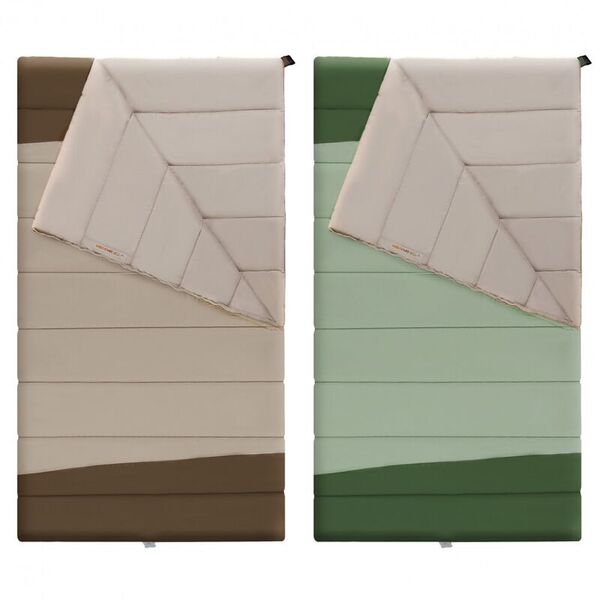 Спальный мешок NATUREHIKE YC Extra Wide Green