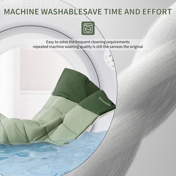 Спальный мешок NATUREHIKE YC Extra Wide Green