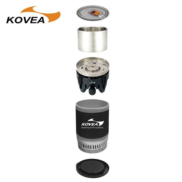 Горелка газовая Kovea Alpine Pot Wide KGB-0703WU (1500 мл)