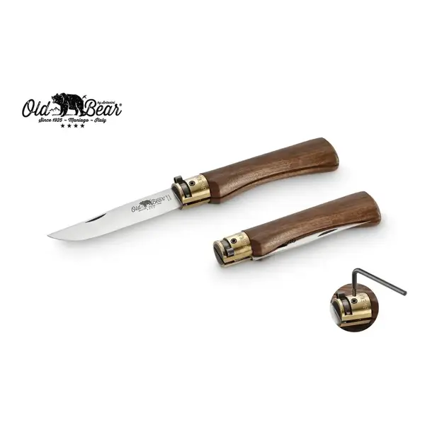 Складной нож OLD BEAR Classical Walnut Size-XL Stainless Satin (10/23 см)