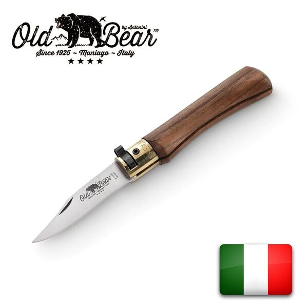 Складной нож OLD BEAR Classical Walnut Size-XS Stainless Satin (6/15 см)