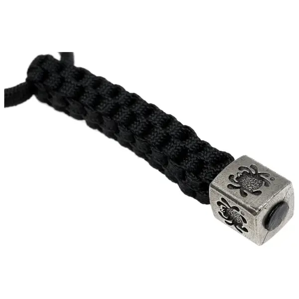 Темляк SPYDERCO Bead Square + Lanyard black