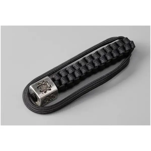 Темляк SPYDERCO Bead Square + Lanyard black