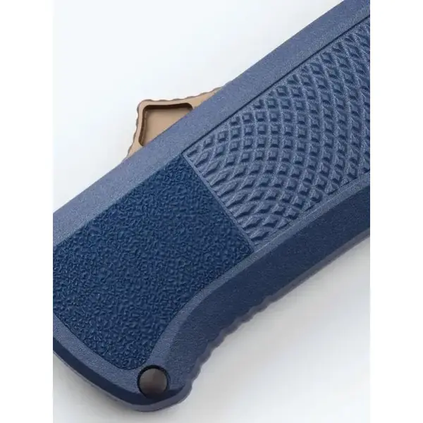 Нож складной BENCHMADE Shootout, Grivory Blue, Cru-Wear