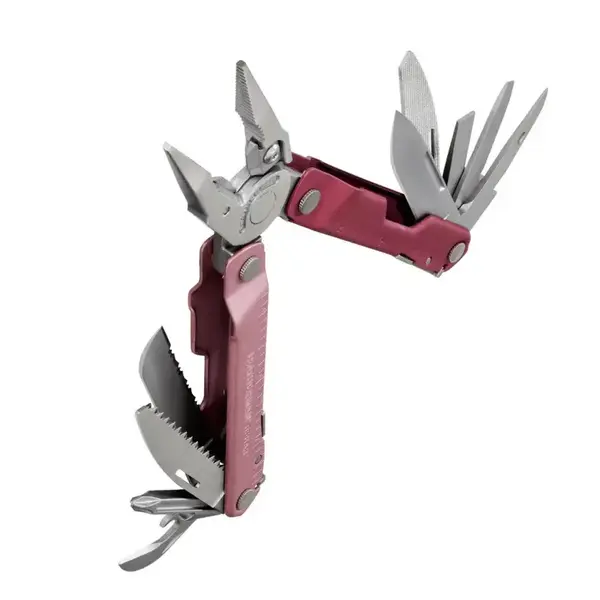 Мультитул с плоскогубцами и ножом LEATHERMAN Rebar Heathered Cranberry