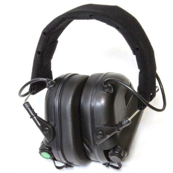 Активные наушники для стрельбы EARMOR M31-BK MOD3, (AUX 3,5мм), черные