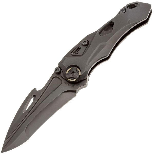 Складной нож Rike Knife Athron B DLC сталь M390, рукоять DLC Titanium
