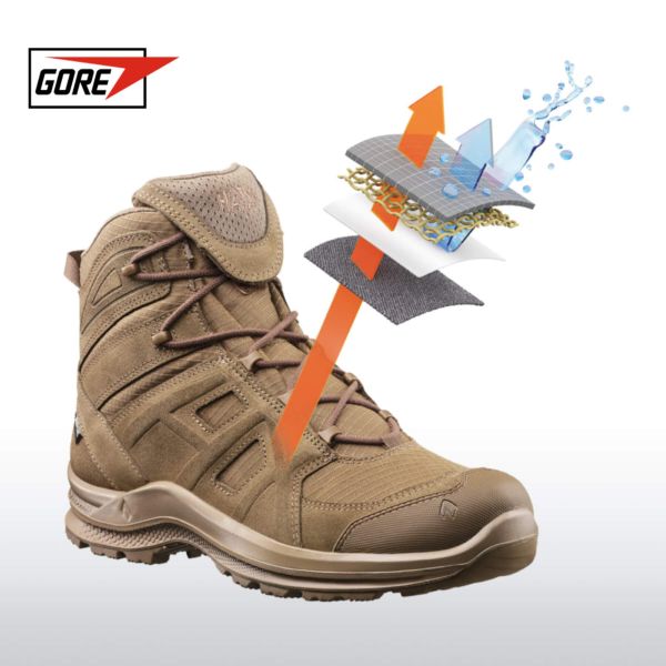 Ботинки HAIX "BLACK EAGLE" Athletic 2.0 Mid V GTX Coyote Ботинки HAIX "BLACK EAGLE" Athletic 2.0 Mid V GTX Coyote