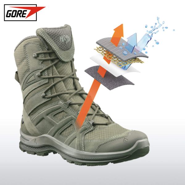 Ботинки HAIX "BLACK EAGLE" Athletic 2.0 V GTX High Sage