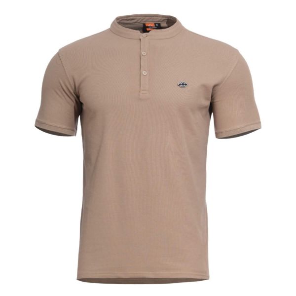 Поло Levantes Henley Pentagon, цвет  Tan Brown