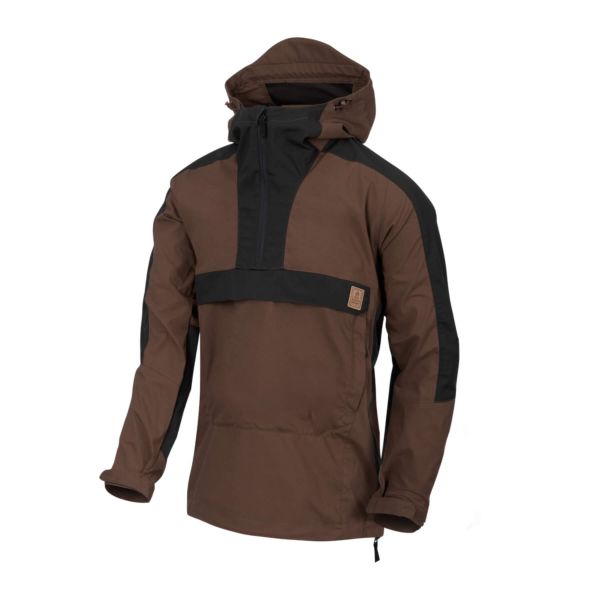 Анорак WOODSMAN Helikon, цвет Earth Brown/Black