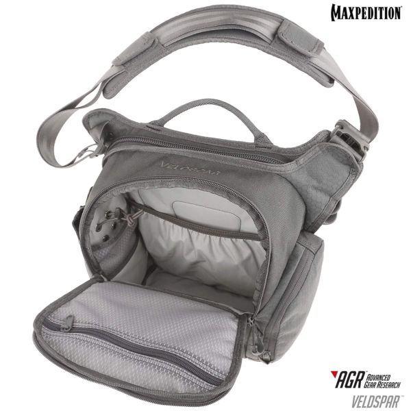 Сумка плечевая Maxpedition Veldspar VLD Gray