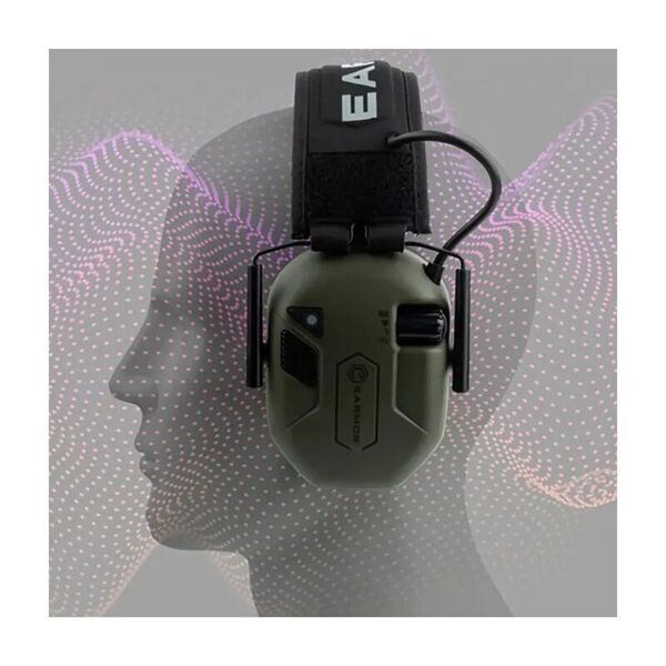 Активные наушники для стрельбы EARMOR M300A Green