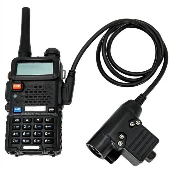 Кнопка Push-To-Talk для подключения раций к активным наушникам TAC-SKY U94