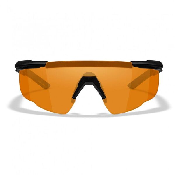 Тактические очки для стрельбы с баллистической защитой WILEYX Saber Advanced Matte Black (Rust)