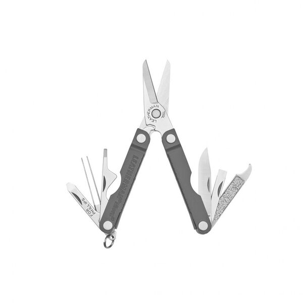 Компактный брелок-мультитул с ножницами LEATHERMAN Micra Slate (Multi-Tool)