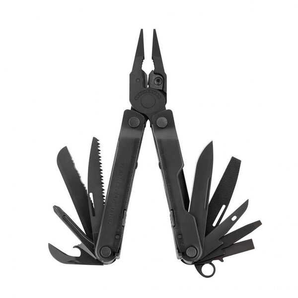Мультитул с плоскогубцами и ножом LEATHERMAN Rebar Black