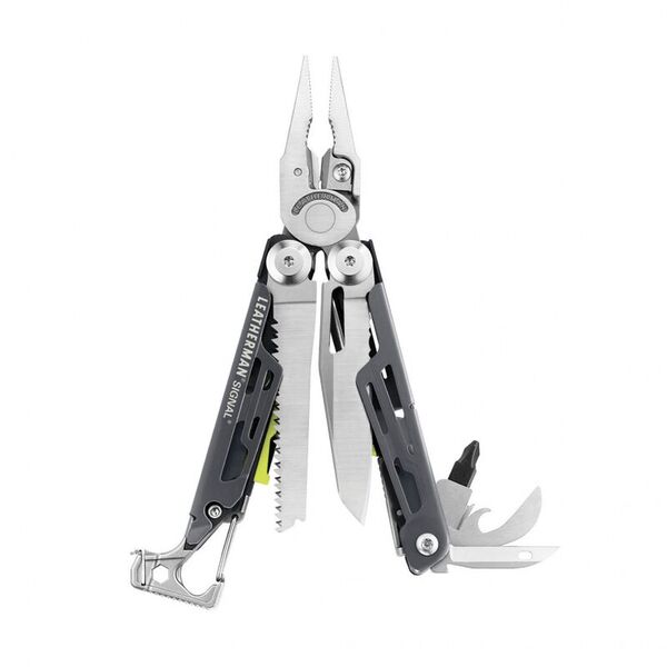 Мульти-инструмент с плоскогубцами и ножом LEATHERMAN Signal Grey (Multi-Tool)